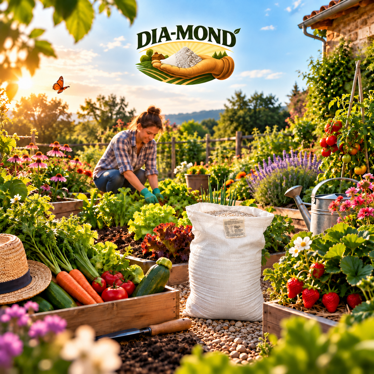 Bien utiliser la terre de diatomée DIA-MOND dans son jardin